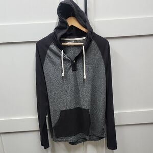 Arizona Jean Company Black and Gray Hoodie